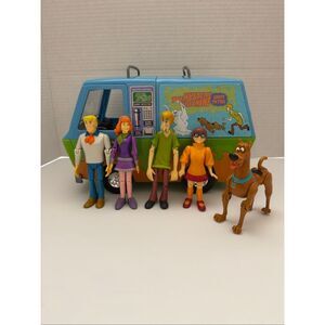 Scooby-Doo Mystery Machine Ghost Patrol Van 5 Articulated Figures Hanna Barbera